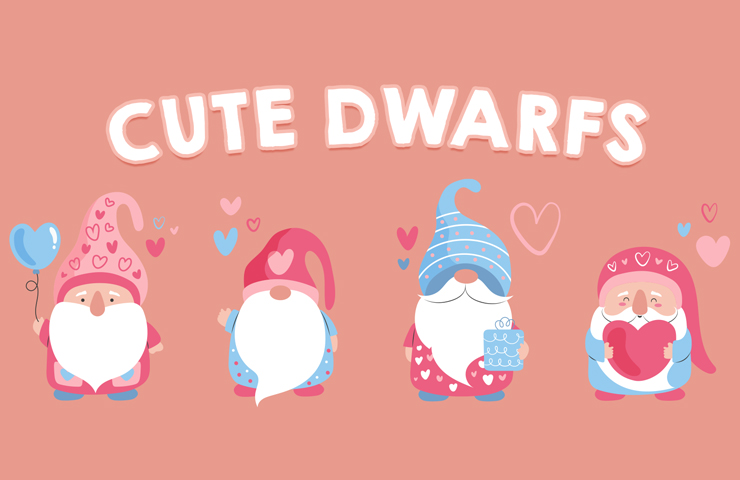 Cute Dwarfs 740X480
